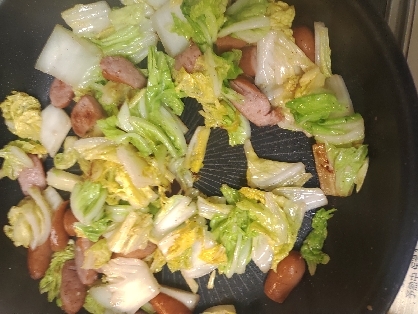 白菜を美味しく食べることが出来ました。