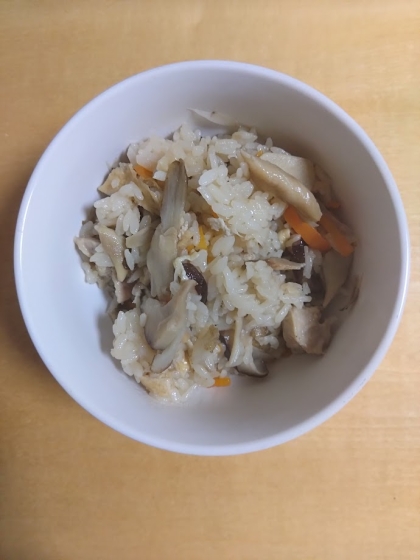 舞茸の炊き込みごはん♡簡単♡きのこメシ