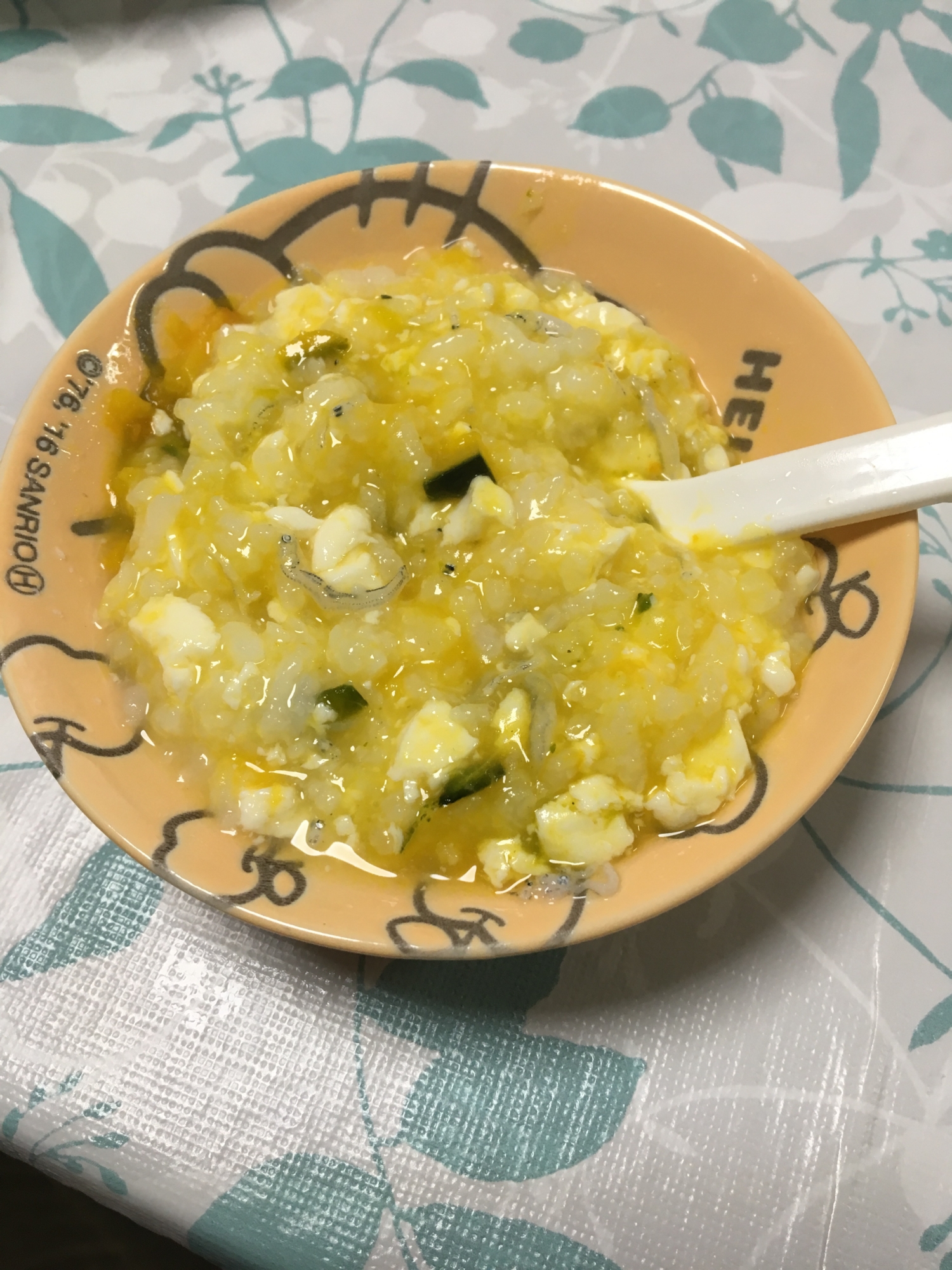 離乳食後期に 高野豆腐 干し椎茸入り6倍粥 レシピ 作り方 By Xmickyx 楽天レシピ