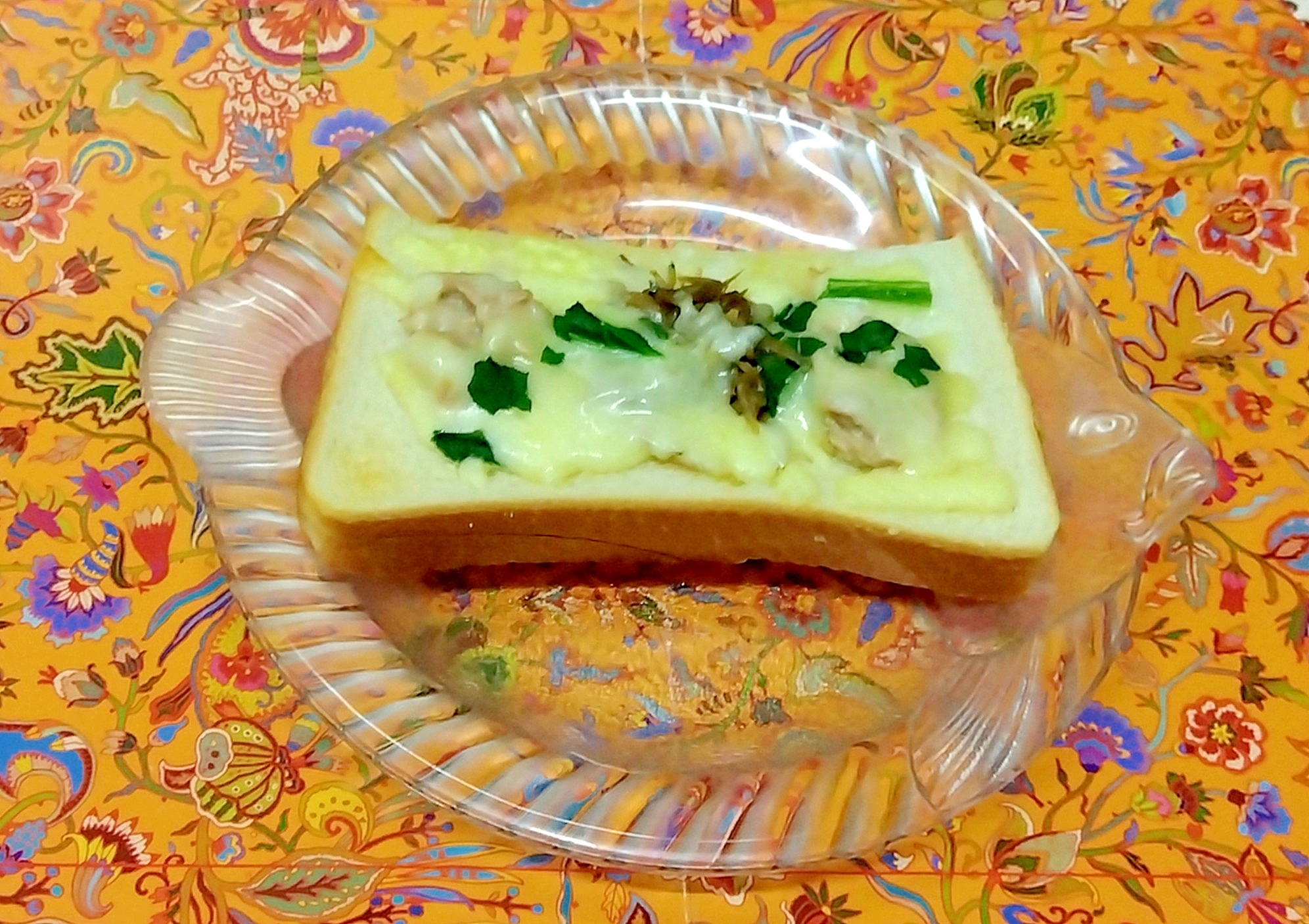 小松菜ピザトースト