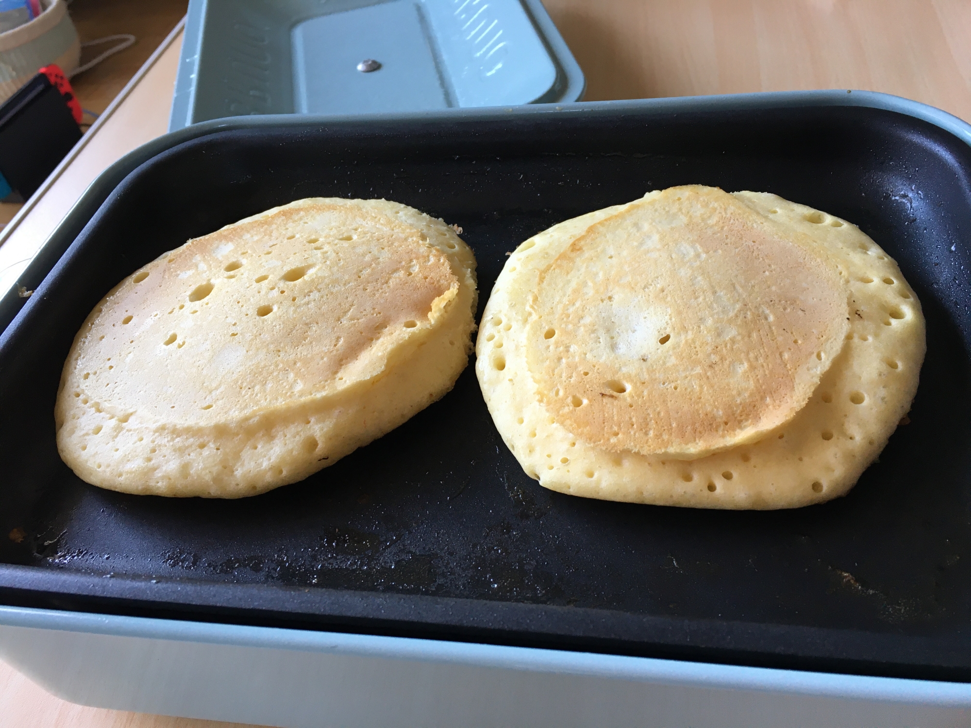 ひと手間だけ❣️フワフワホットケーキ❣️