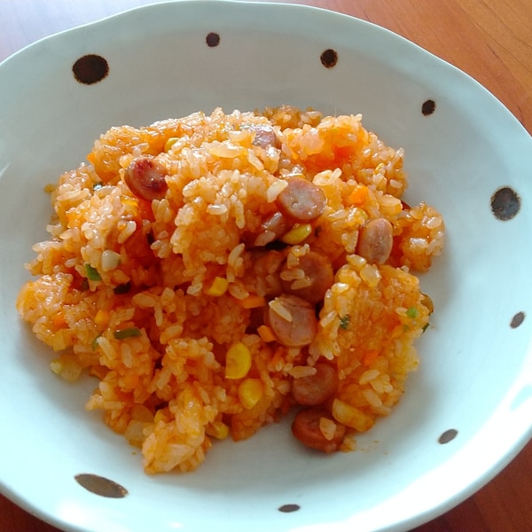 ウインナーのケチャップライス レシピ 作り方 By Kawacchi 楽天レシピ ウインナーのケチャップライス レシピ 作り方 By Kawacchi 楽天レシピ