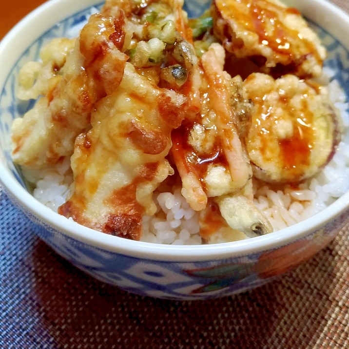 超簡単☆即席天丼のタレでうまい!天丼 レシピ・作り方 by またたび☆ - 楽天レシピ