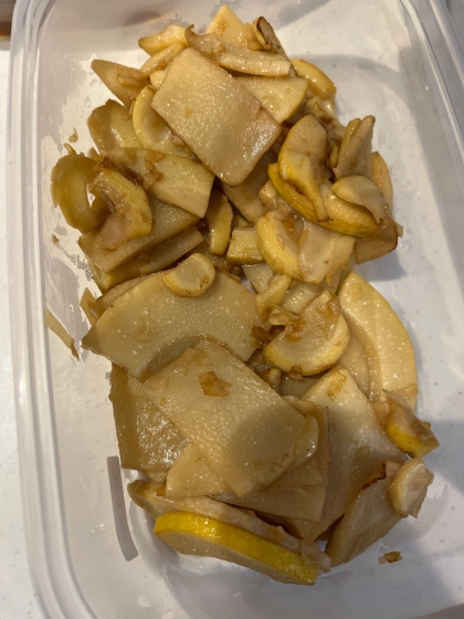 簡単♪たけのこのバター醤油焼き