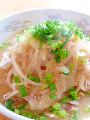 もやしたっぷり！かんたん味噌ラーメン