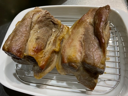簡単にローストポークができました！
色々な料理に使ってみようと思います。
