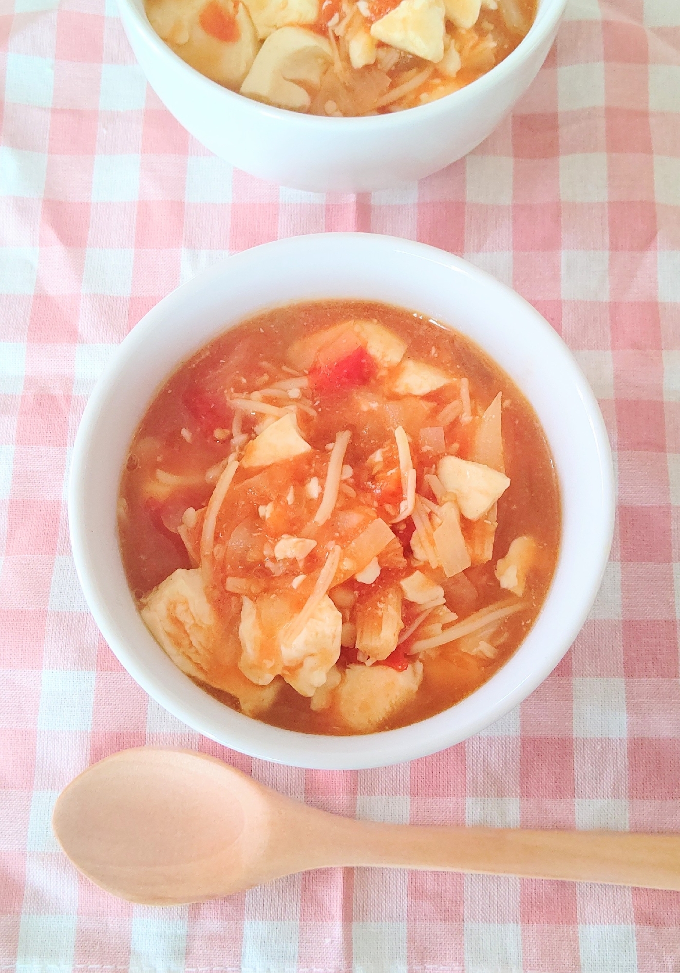 トマトと豆腐の簡単煮☆