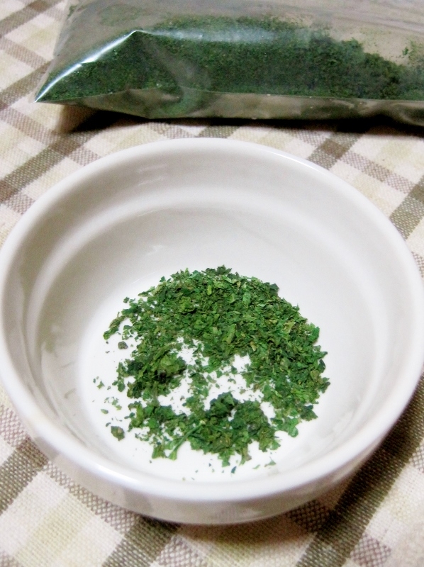 1年は保存可!パセリはレンチン→冷凍しちゃえ