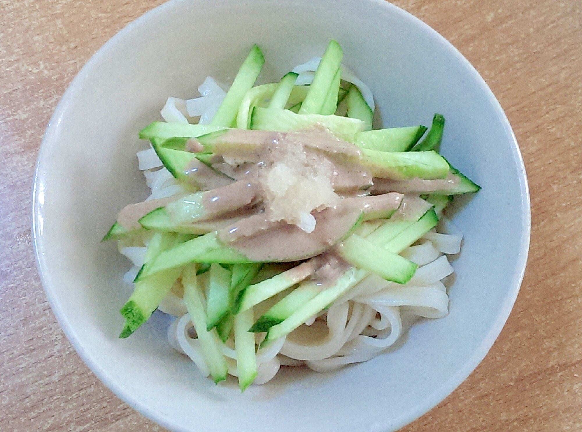 中華風きゅうりのごまだれ麺 レシピ 作り方 By はかせ５５ 楽天レシピ