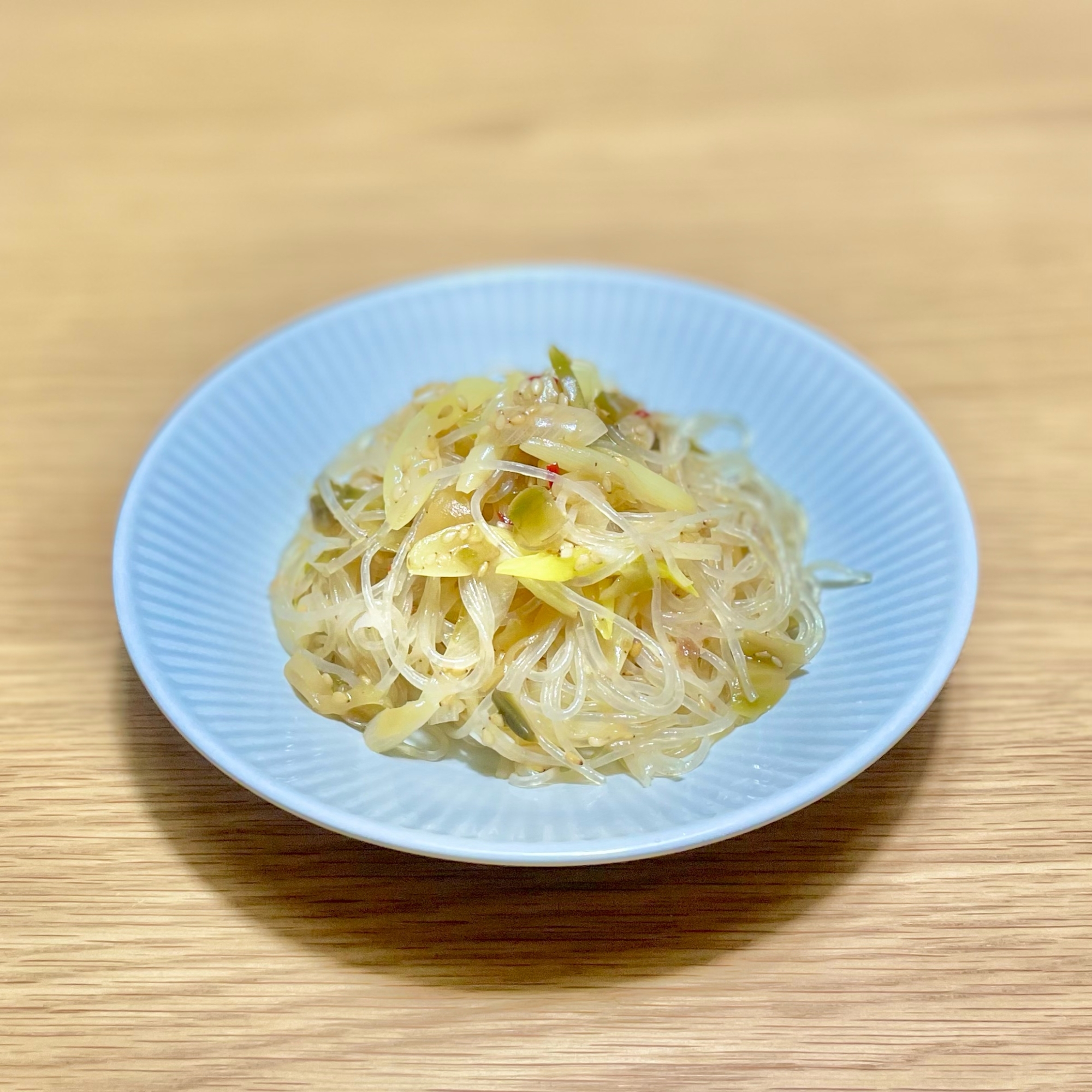 ザーサイのピリ辛春雨サラダ