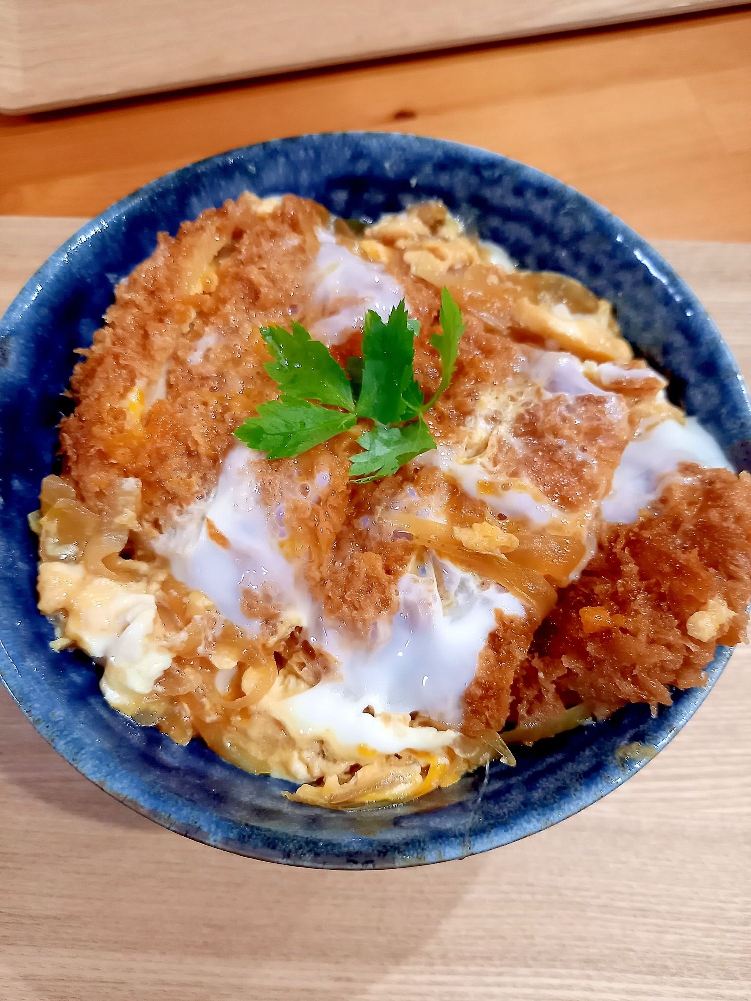 めんつゆで簡単カツ丼