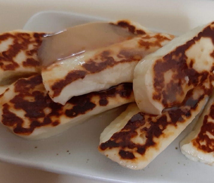 焼いても溶けないチーズ ハルミチーズ レシピ 作り方 By えまちゃん 楽天レシピ