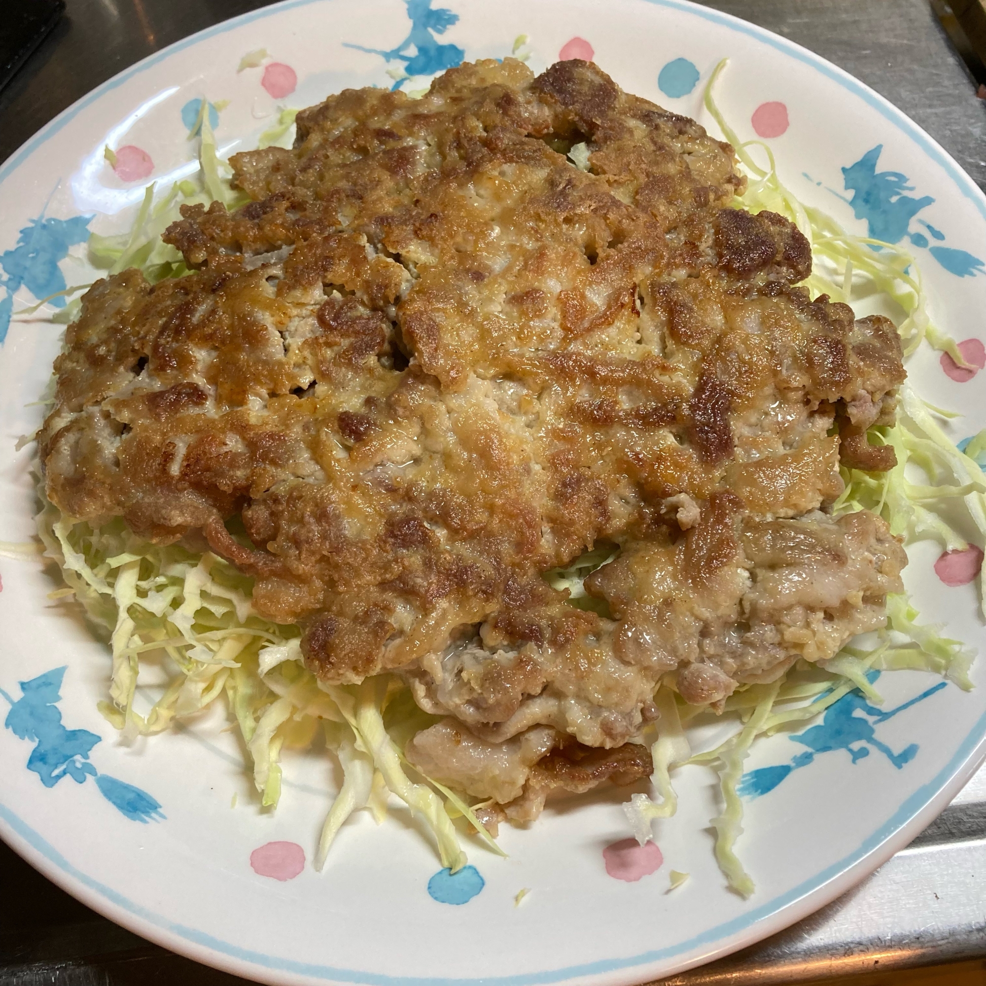 コストコ素材《豚小間切れ肉で満足焼き》