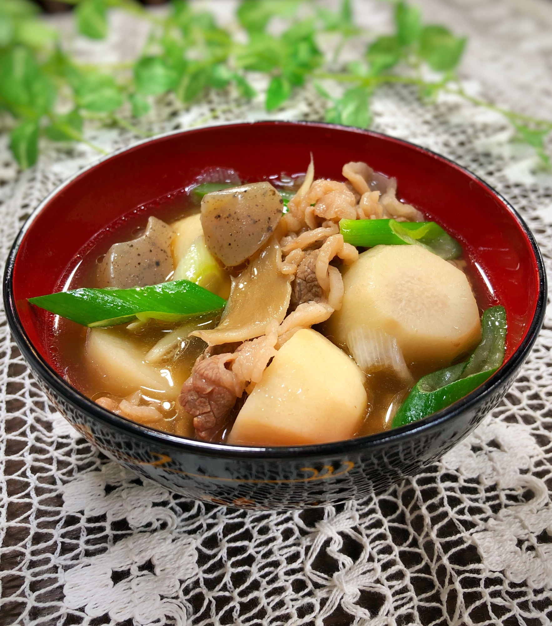 芋の子汁 里芋汁 レシピ 作り方 By Midomaru Recipe 楽天レシピ