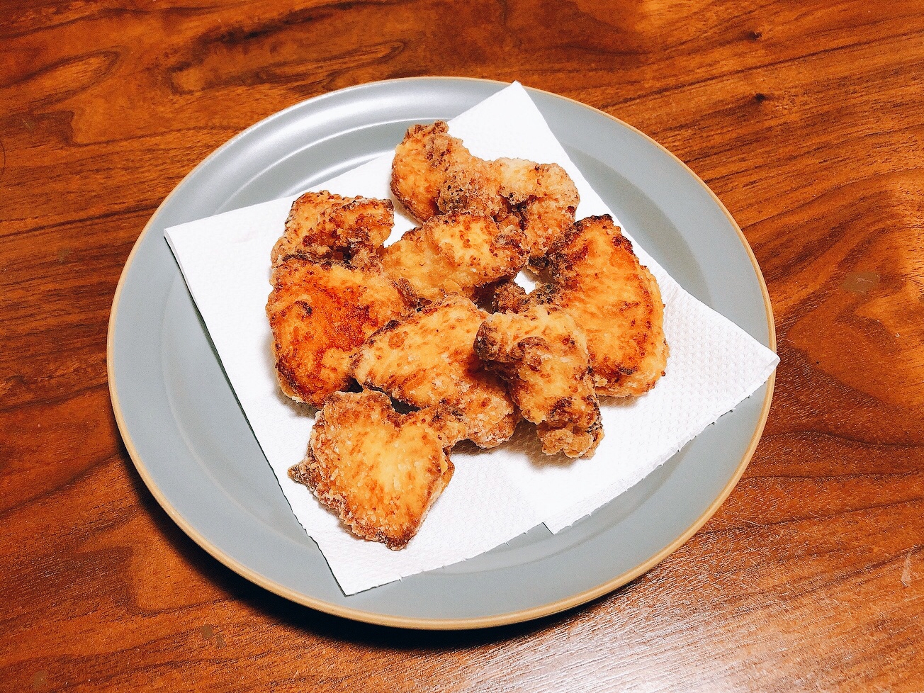 《下味冷凍》鶏むね肉の塩唐揚げ