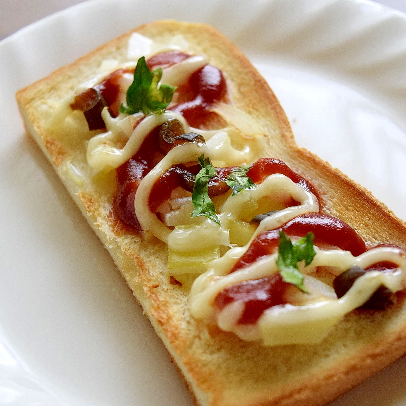 軽食に 玉ねぎのトースト レシピ 作り方 By Nori Noko 楽天レシピ
