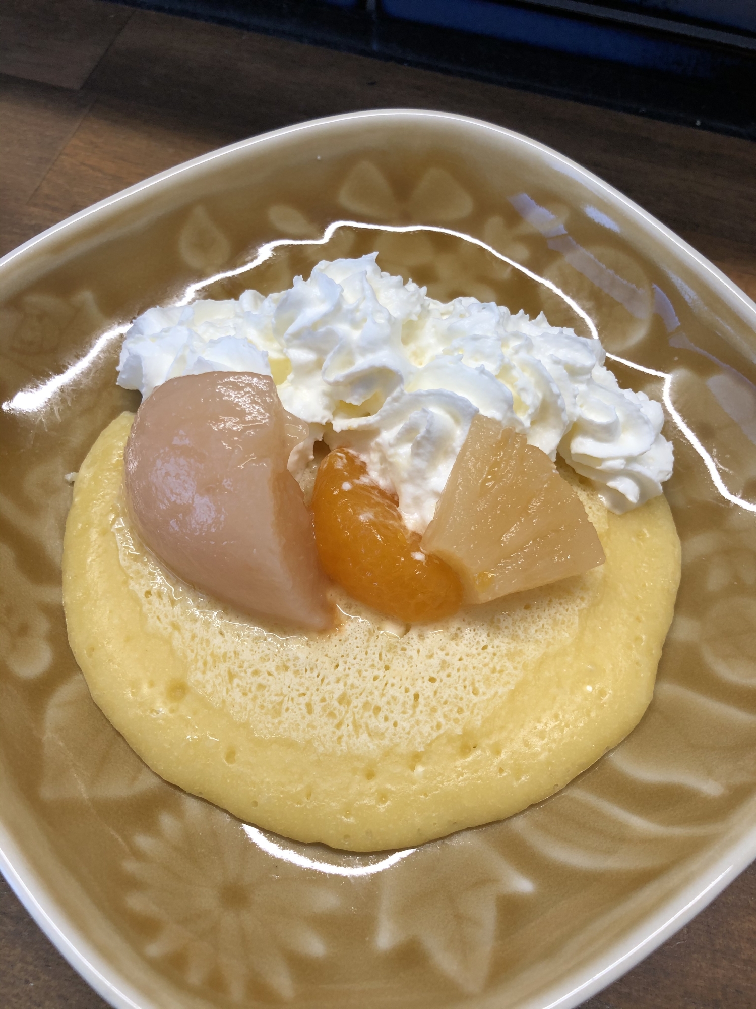 薄力粉で簡単モチモチクレープホットケーキ