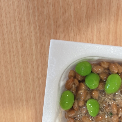 枝豆in ᕷ˖まめまめアレンジマヨ納豆ꕤ୭*