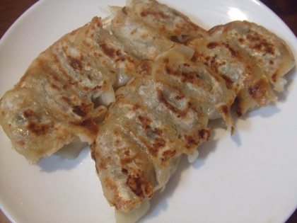 とってもおいしかったのでまた作りました！！
おうちでおいしい餃子が食べられて幸せ～