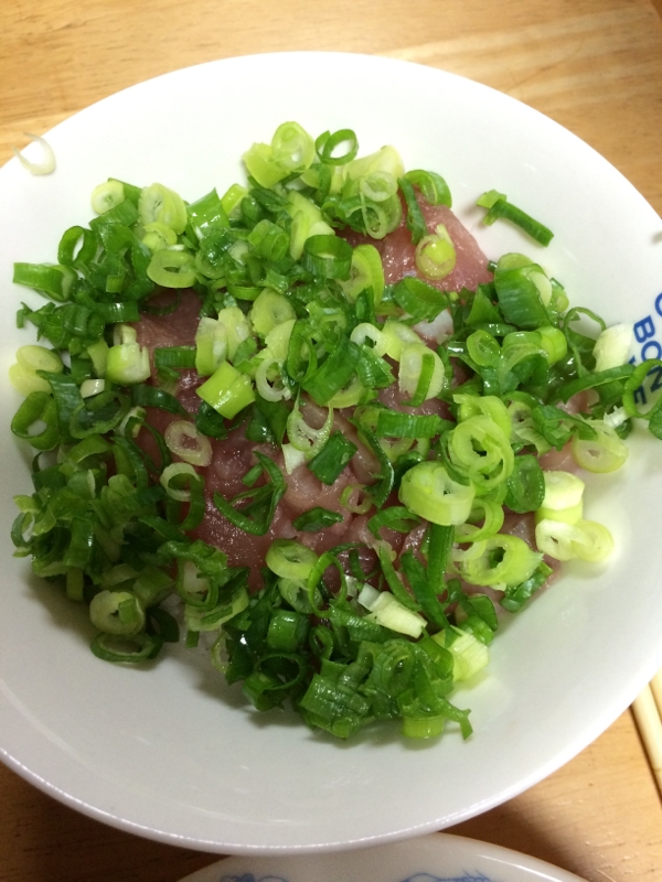 マグロのヅケ丼(´Д` )