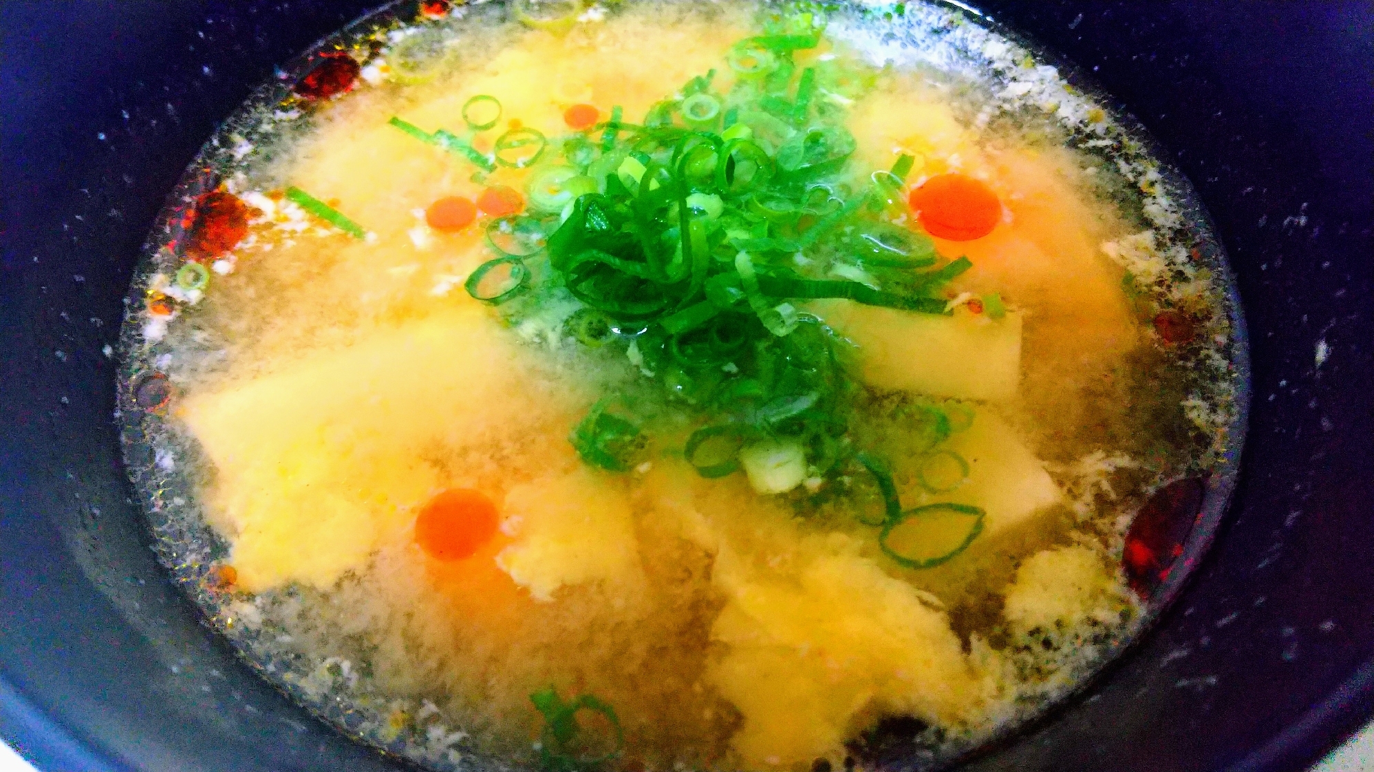 豆腐の酸辣湯スープ