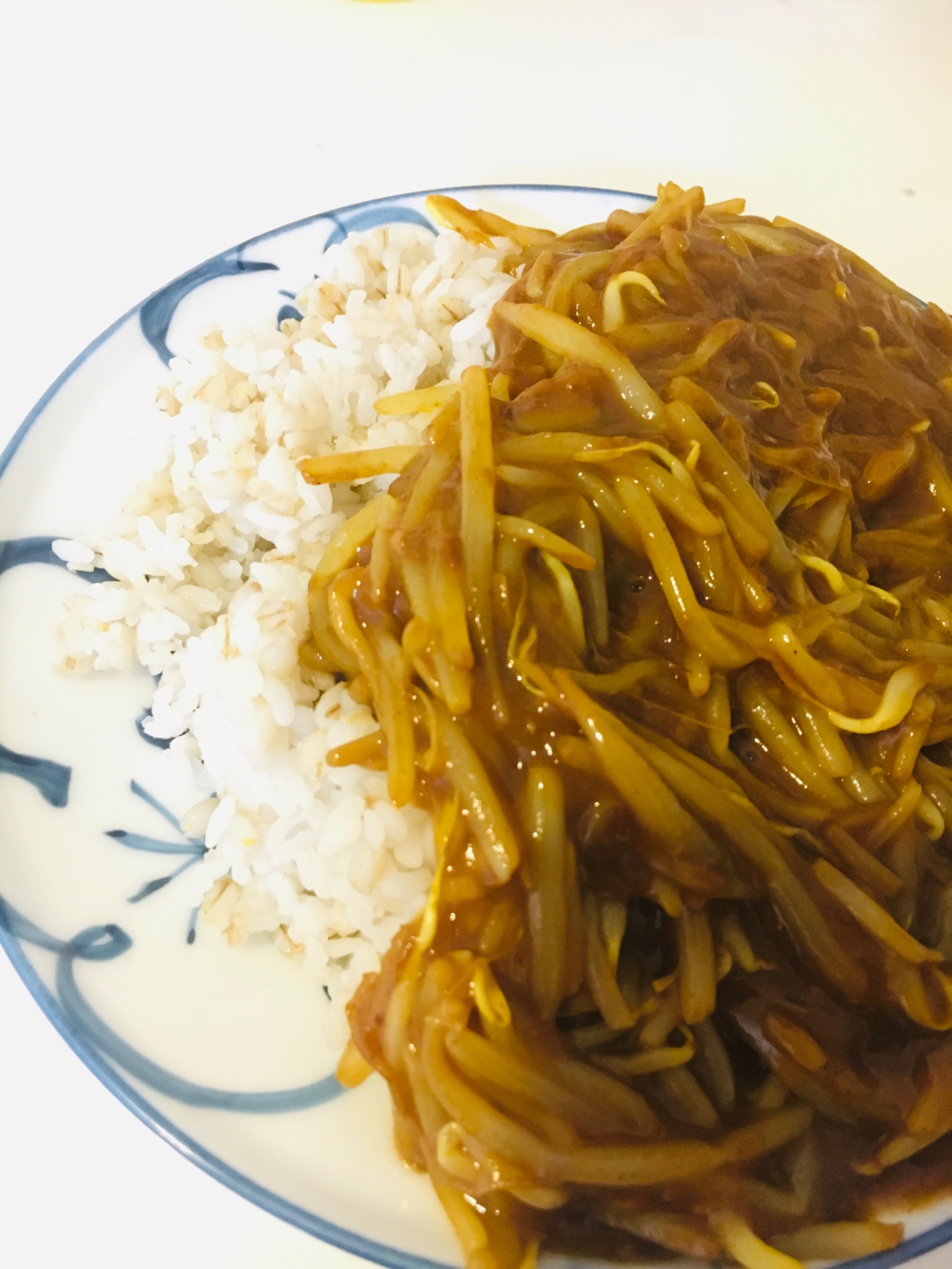 節約！即席もやしカレー