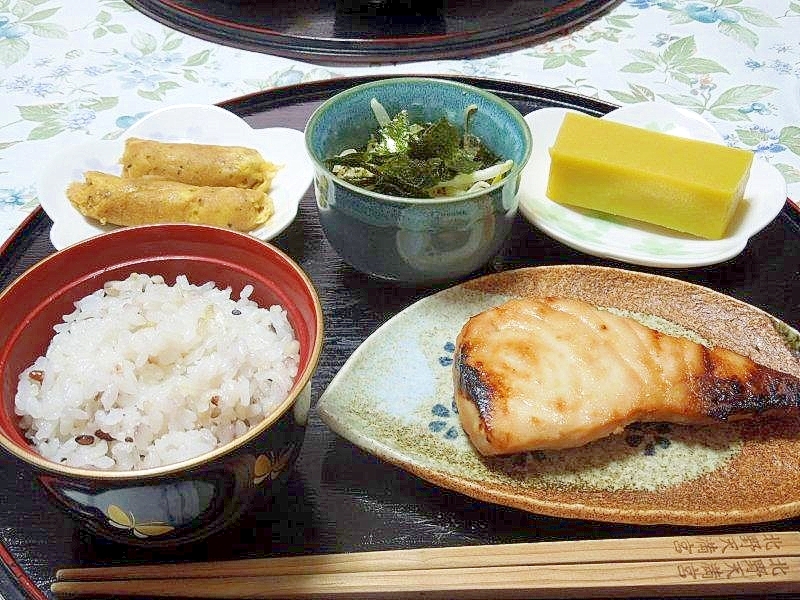 まかじきの甘味噌漬け（砂糖、みりん、味噌）