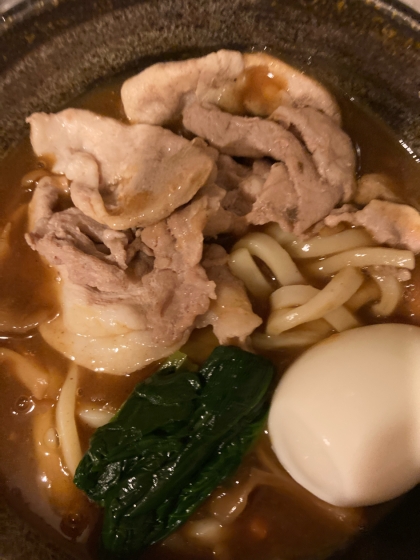 カレーの残りで！☆簡単カレーうどん☆