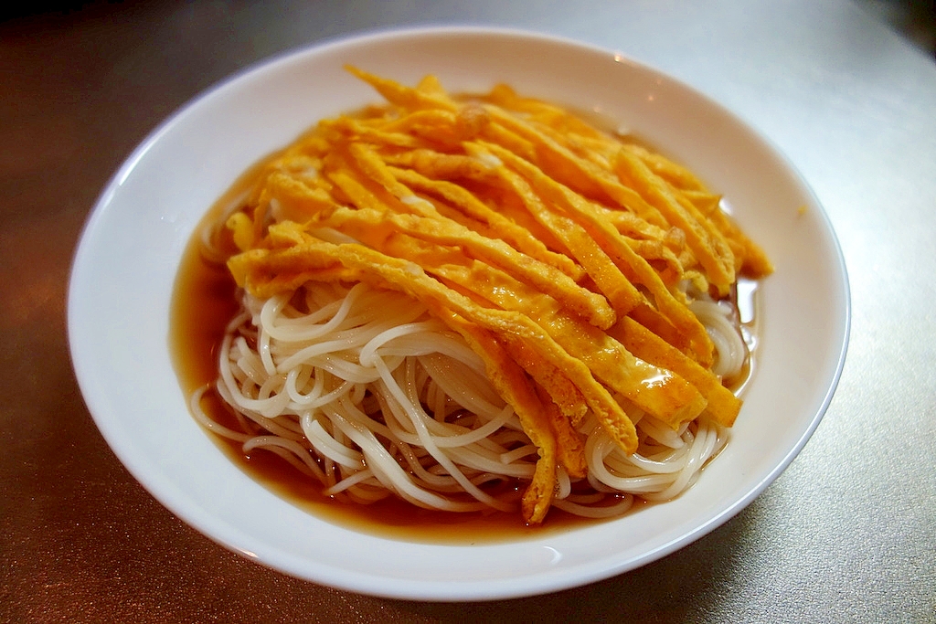 【夏の栄養補強】玉子焼きそうめん