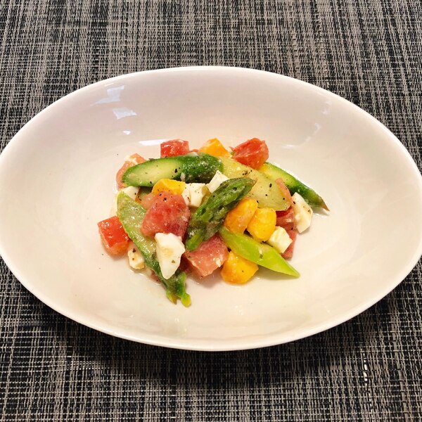 アスパラの卵サラダ 簡単時短和えるだけレシピ レシピ 作り方 By 空のkitchen 楽天レシピ アスパラの卵サラダ 簡単時短和えるだけレシピ レシピ 作り方 By 空のkitchen 楽天レシピ