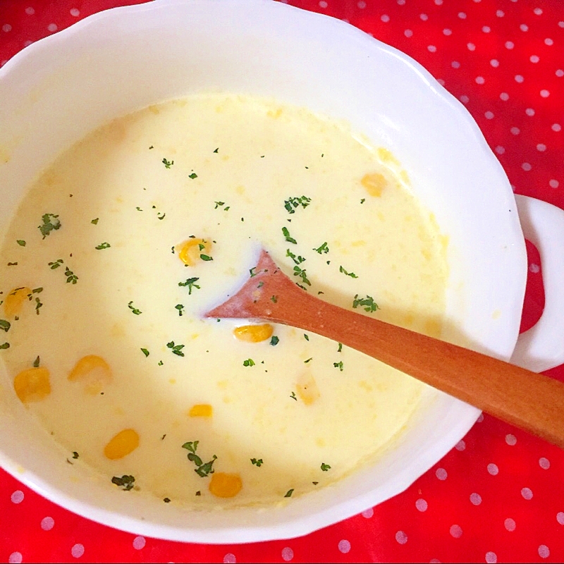 牛乳で コーンスープ レシピ 作り方 By Thank You Good Bye 楽天レシピ