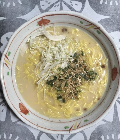 キャベツごま油ラーメン✧˖°