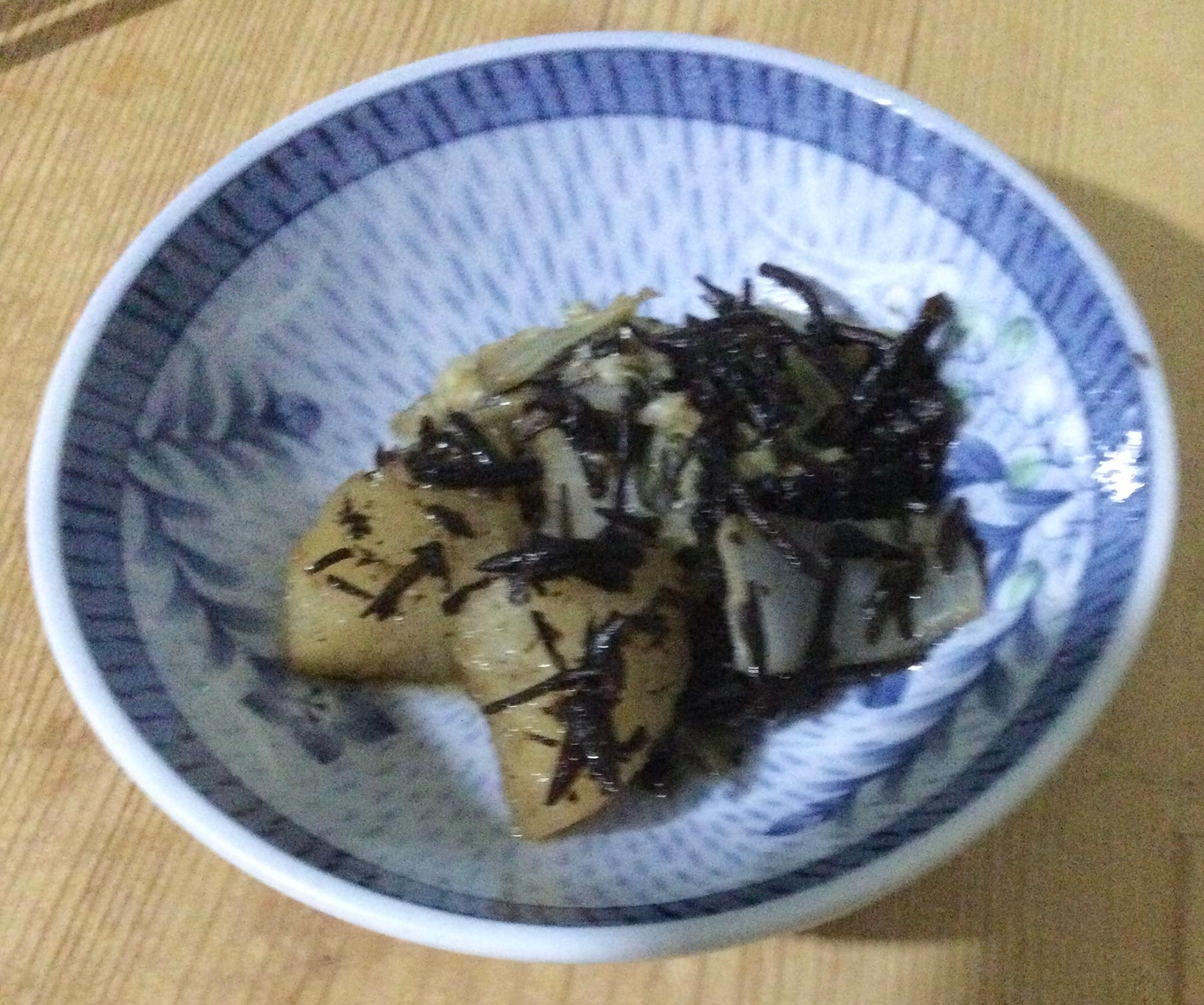 長芋白菜芽ひじきの煮物♪