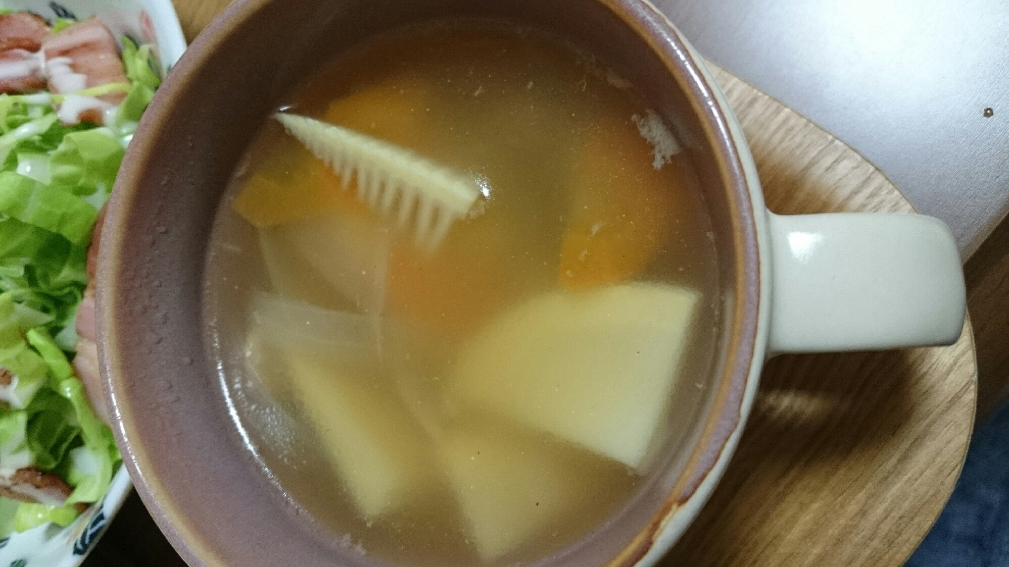 タケノコの中華風野菜スープ
