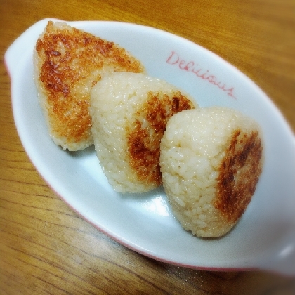 焼おにぎり、美味しくいただきました(^O^)御馳走様でしたm(_ _)m