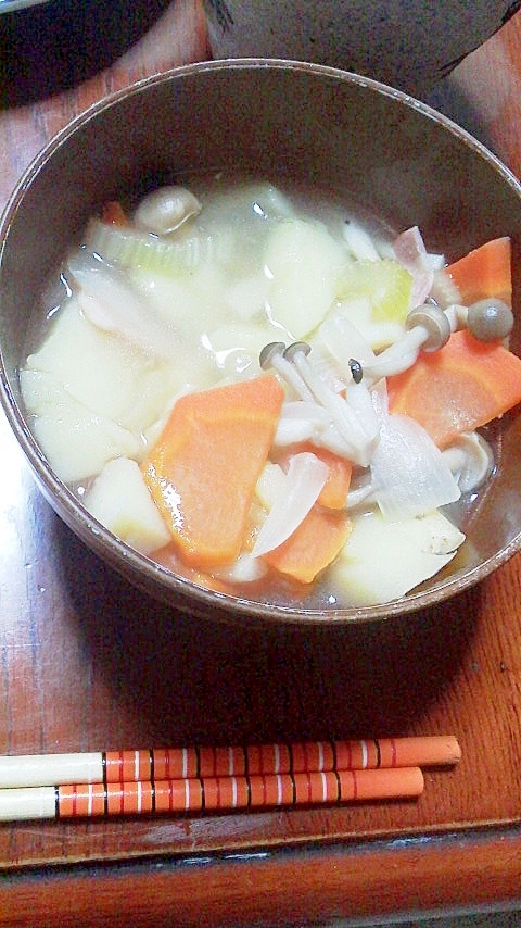 野菜コンソメスープ