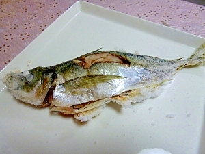 ルクエでアジの塩焼き レシピ 作り方 By うめ店長 楽天レシピ