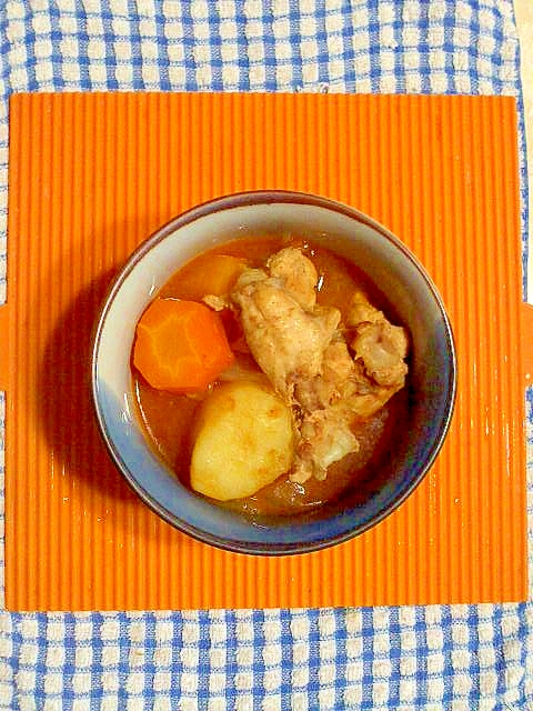 圧力鍋で 手羽元のトマトカレースープ レシピ 作り方 By テツオ63 楽天レシピ