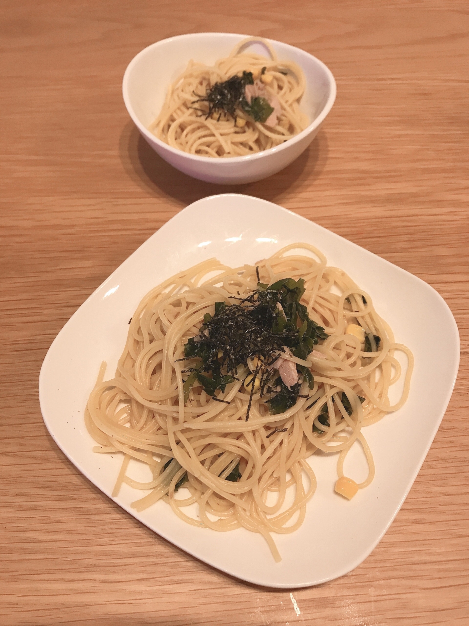 親子ランチ☆簡単和風パスタ