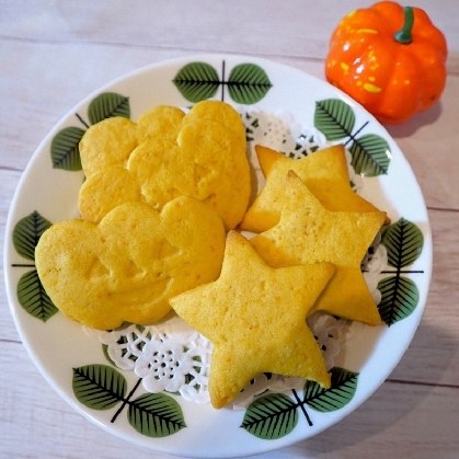 ハロウィンクッキー☆かぼちゃのクッキー☆