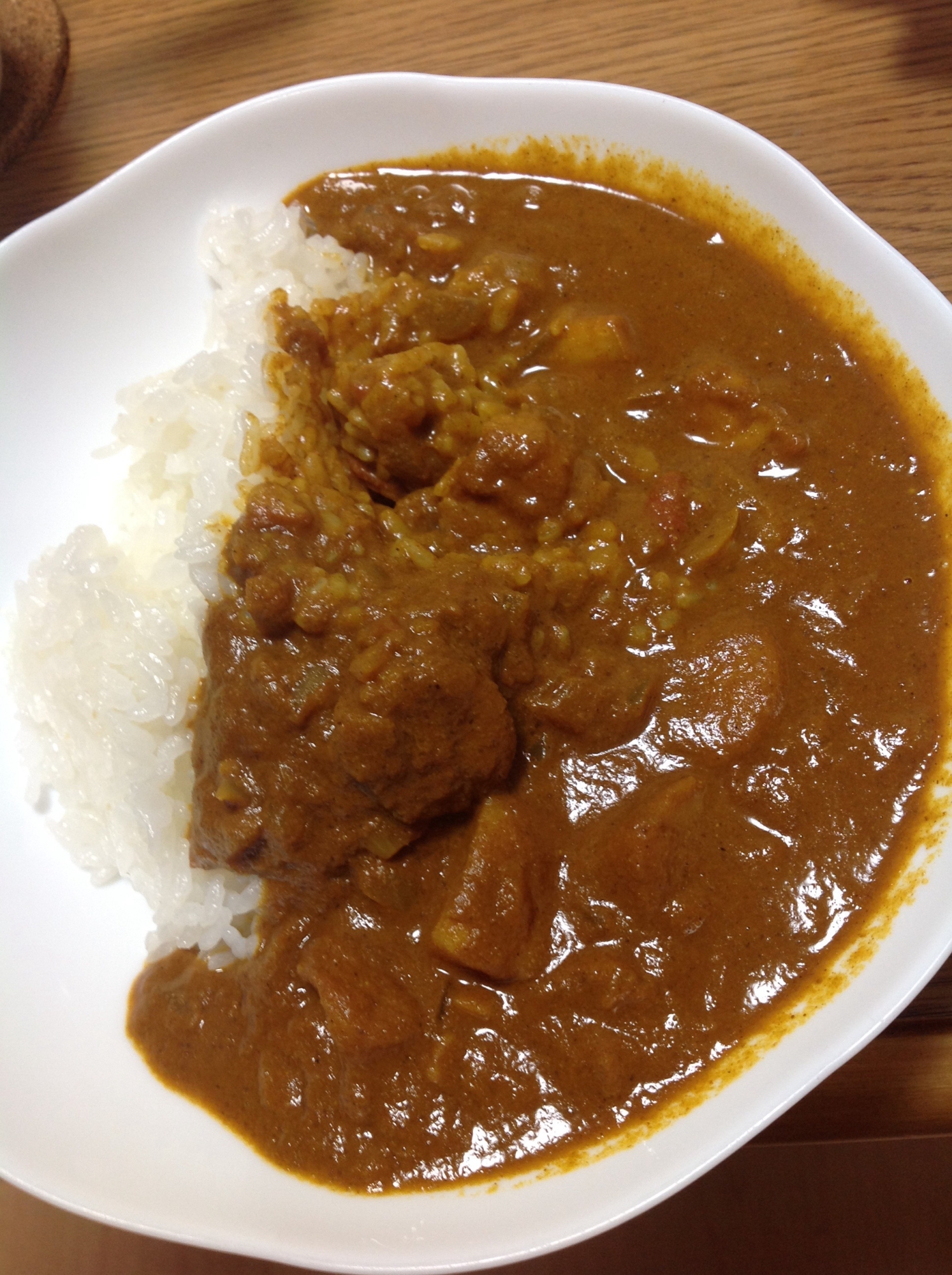 ルゥから作るシーフードカレー