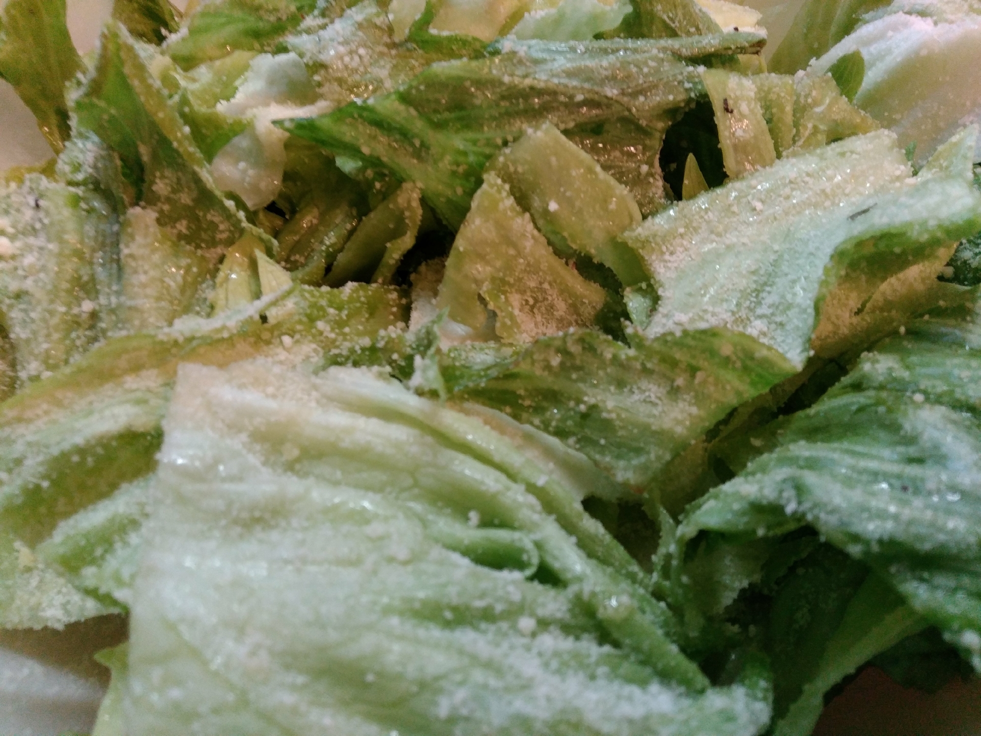 シャキシャキ レタスの簡単サラダ