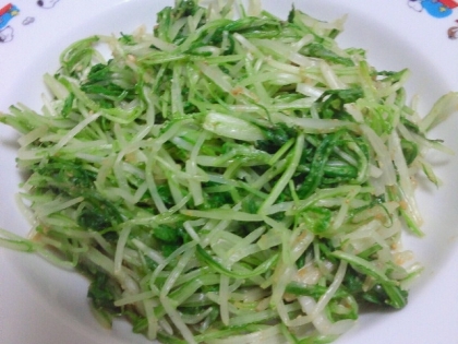 水菜は、生のままサラダでシャリシャリ食べることが多いんですが、おいしかったです♪ごちそうさまでした☆