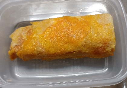 葱とかにかまの玉子焼き