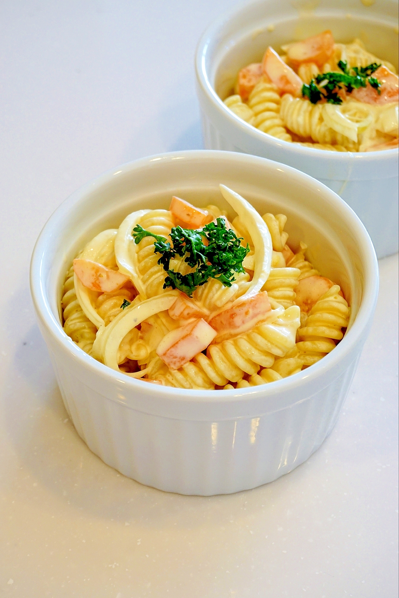 お惣菜さん御免！からしマヨネーズのマカロニサラダ