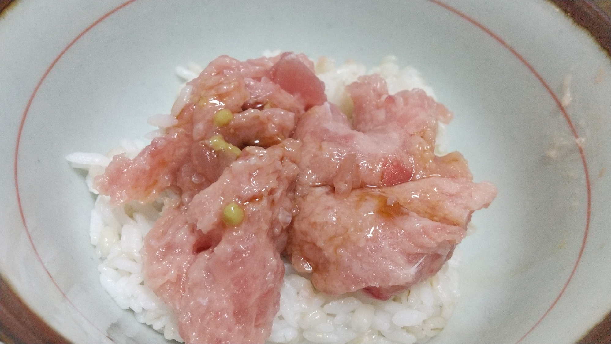 ポン酢ネギトロ丼