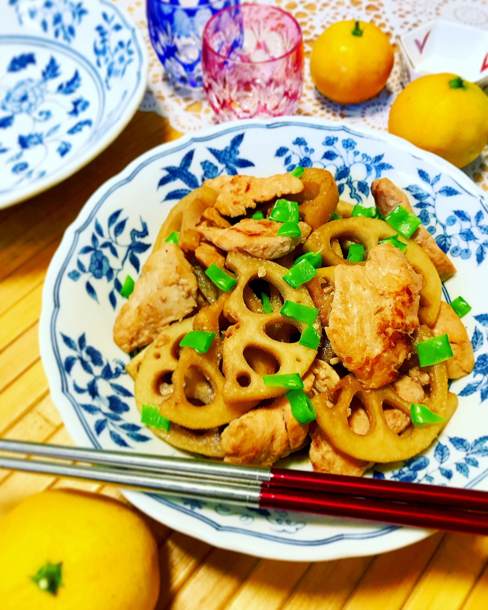 簡単！塩麹鶏と蓮根の★スピード炒め