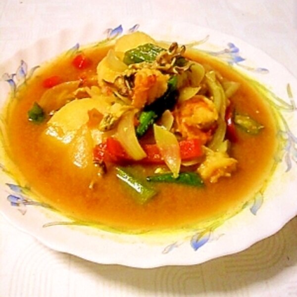 シーフードと夏野菜のカレースープ レシピ 作り方 By ねここ25 楽天レシピ シーフードと夏野菜のカレースープ レシピ 作り方 By ねここ25 楽天レシピ