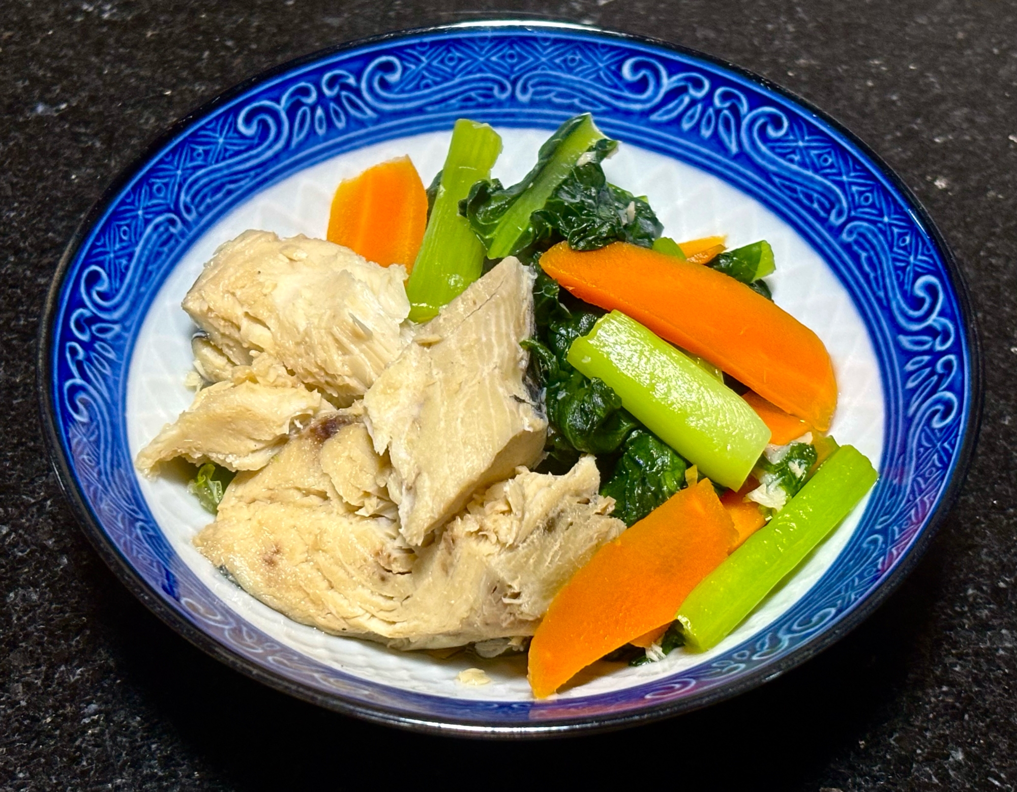 小松菜となまり節の煮浸し