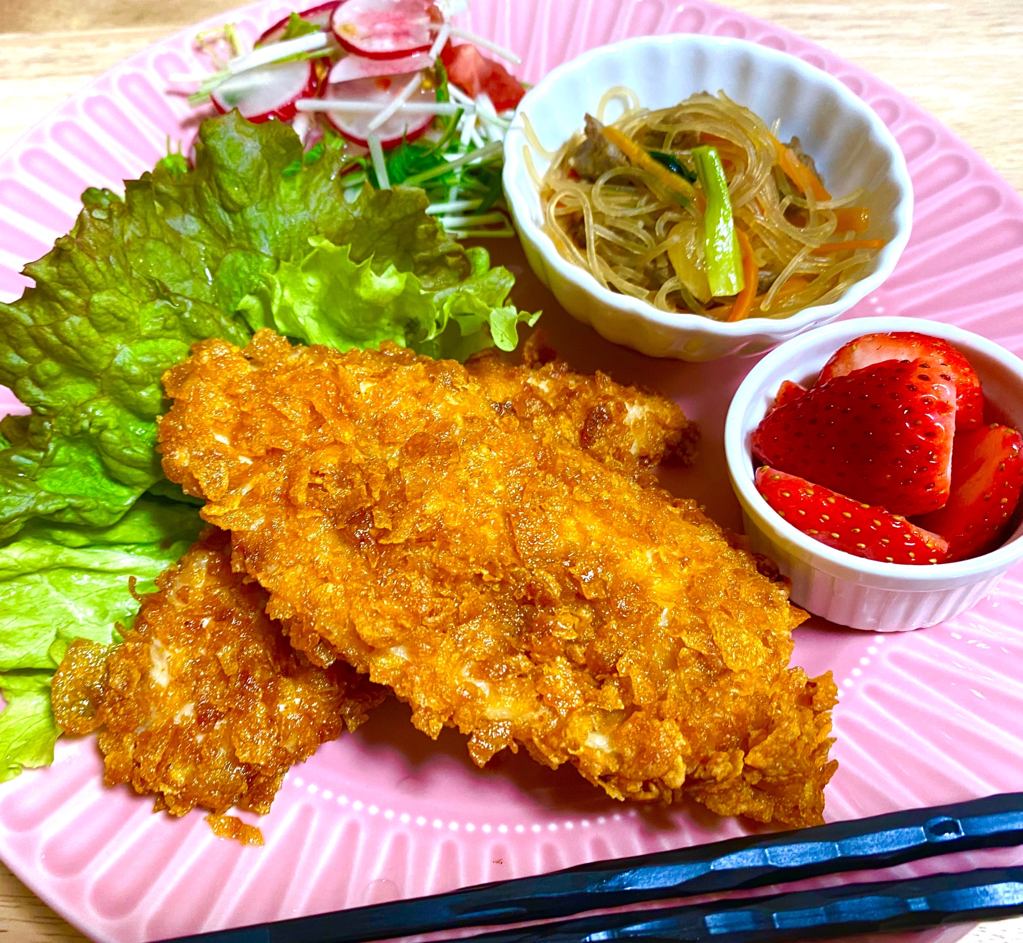 うますぎる コンフレーク衣のささみカツ レシピ 作り方 By Akkunmama 楽天レシピ